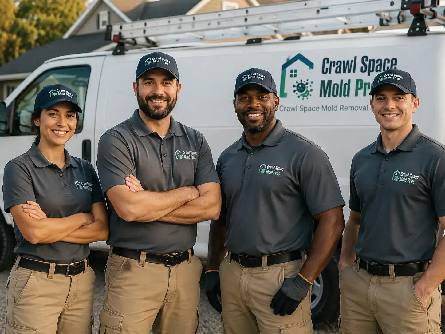 Crawl Space Mold Removal company in Andreas, PA